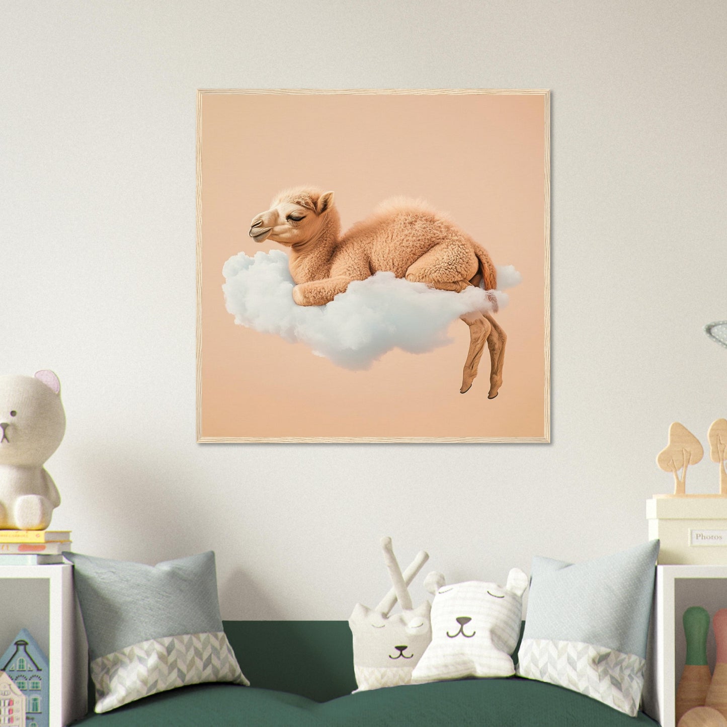 Cozy Cloud Camel - Lovely Art House