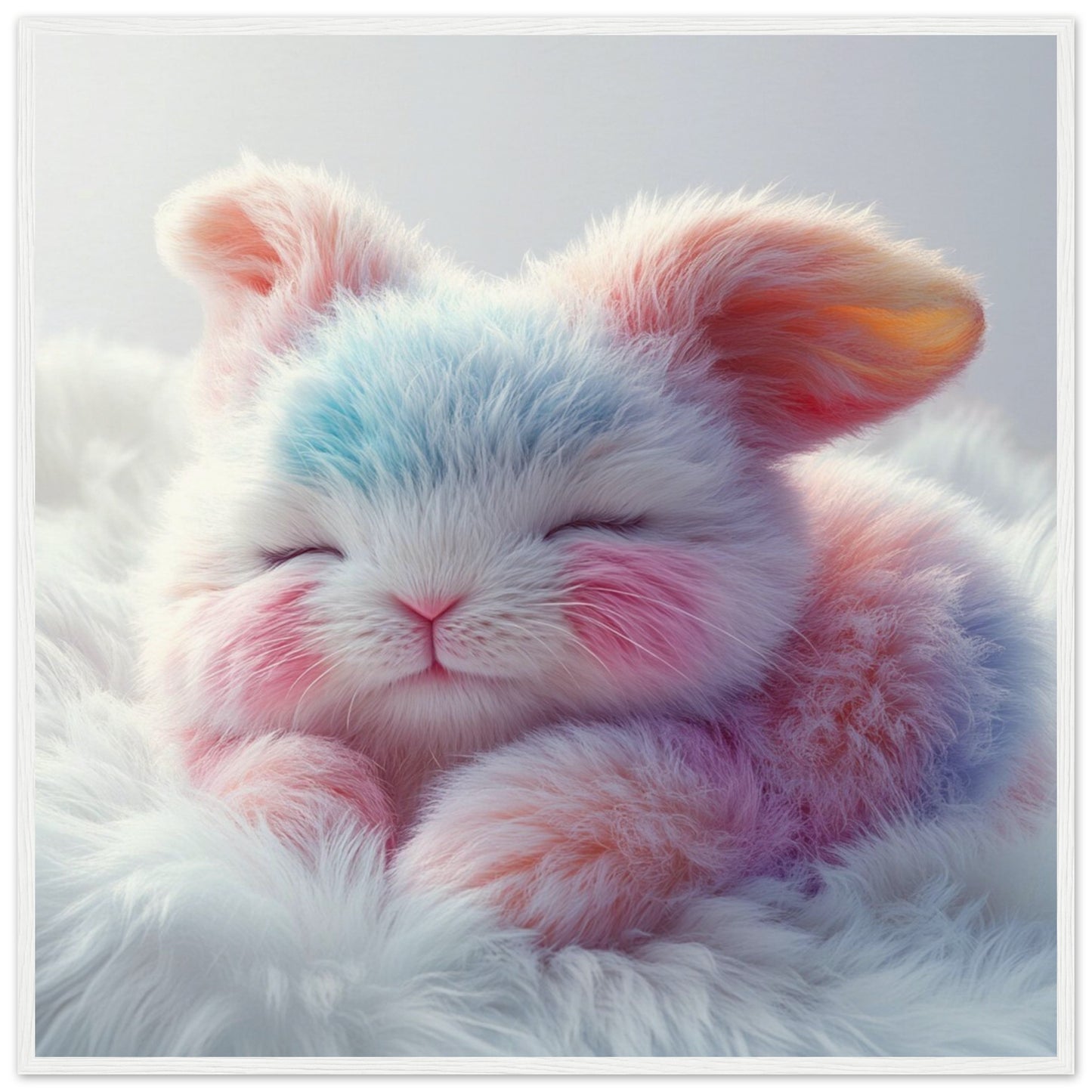 Rainbow Bunny Dreams - Lovely Art House