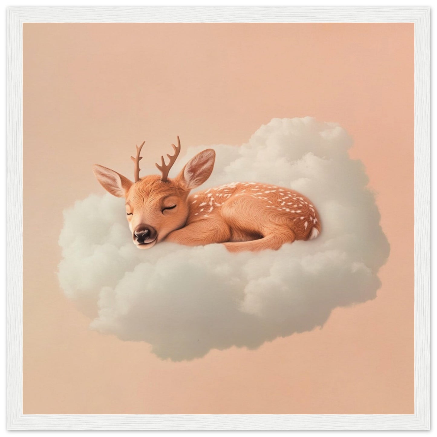 Fawn’s Cloudy Nap - Lovely Art House