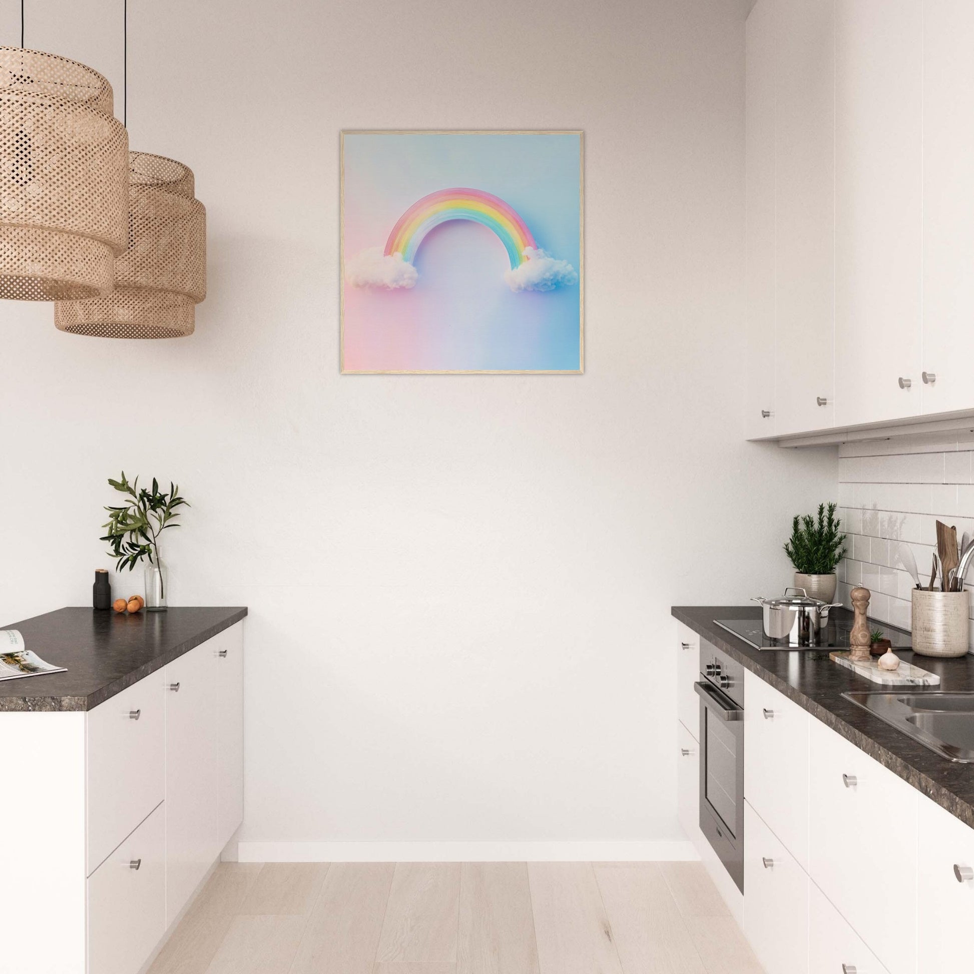 Pastel Rainbow Dreams - Lovely Art House