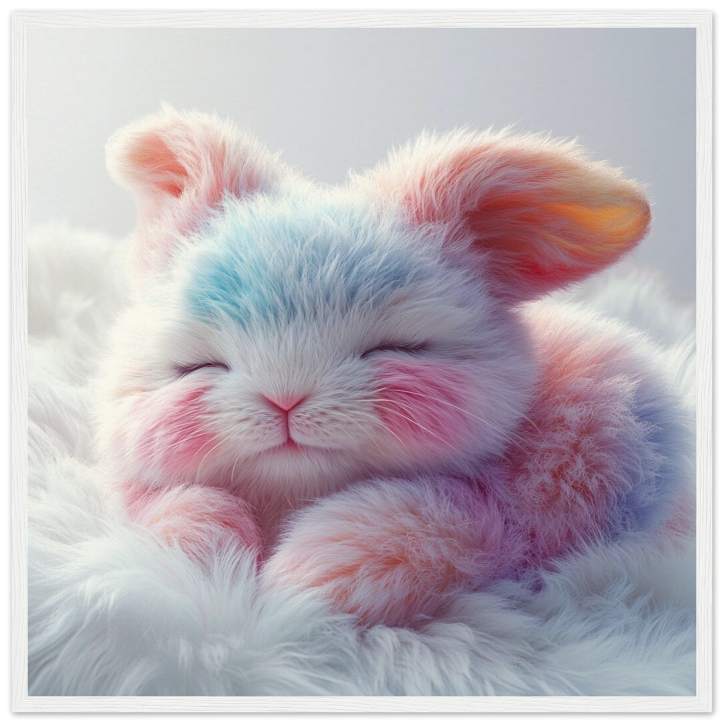 Rainbow Bunny Dreams - Lovely Art House