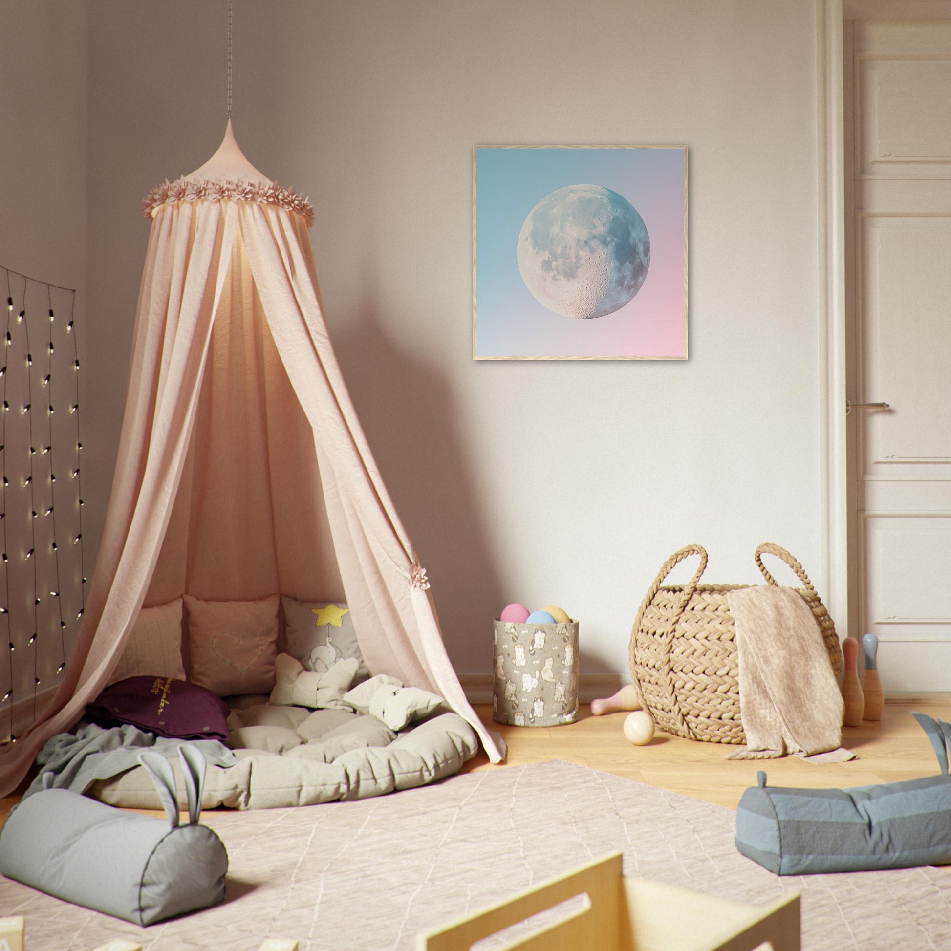 Pastel Moon Magic - Lovely Art House