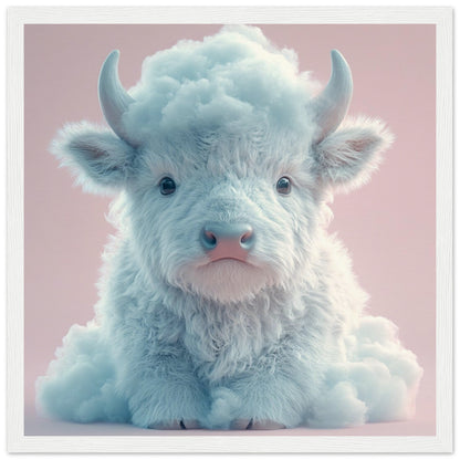 Fluffy Cloud Buffalo - Lovely Art House