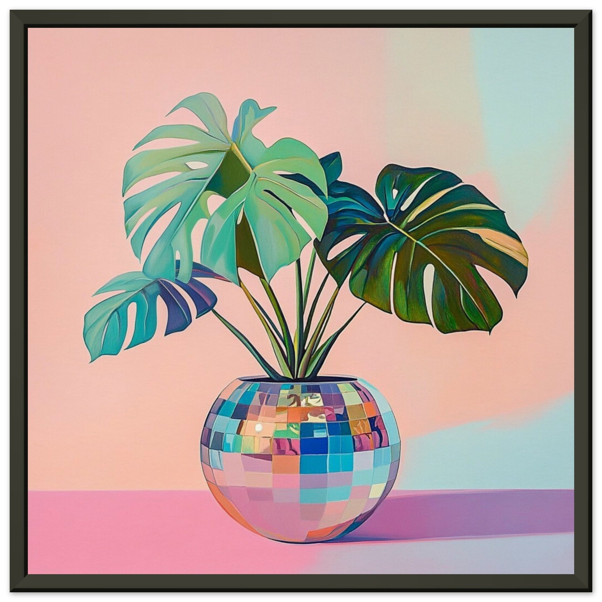Monstera Disco Dream - Lovely Art House