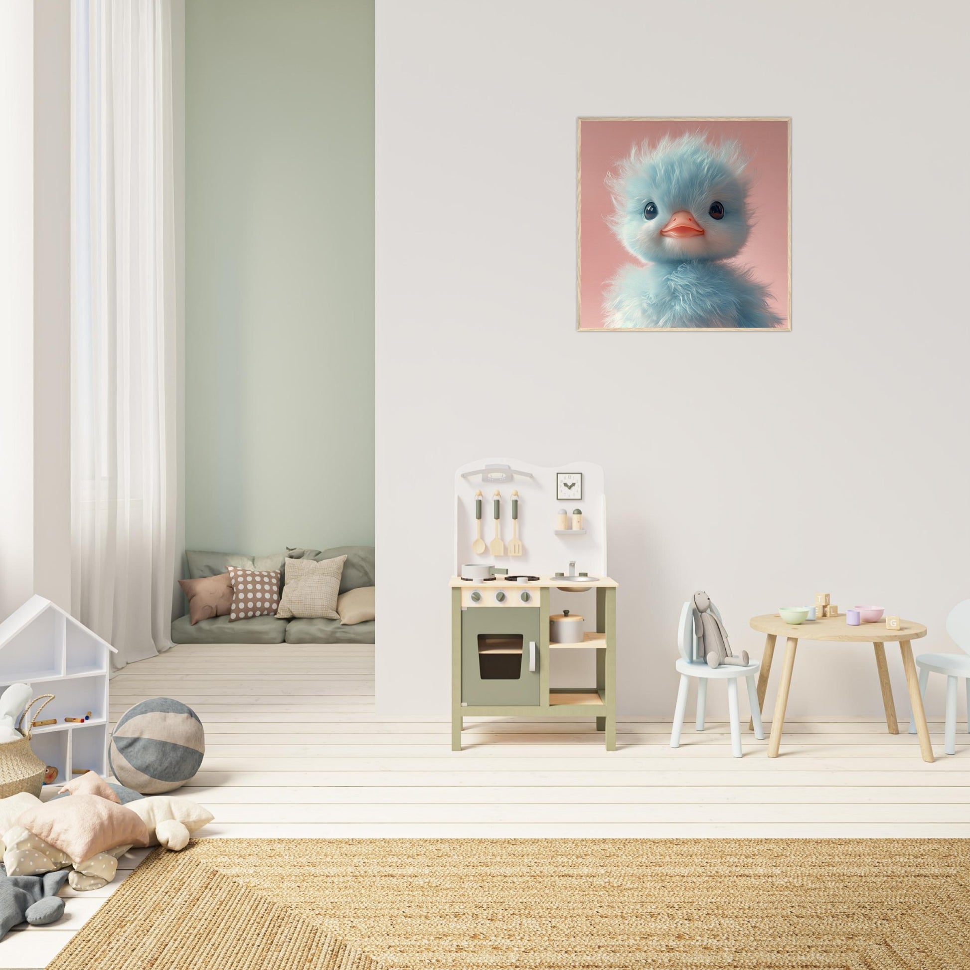 Puffball of Cuteness - Lovely Art House