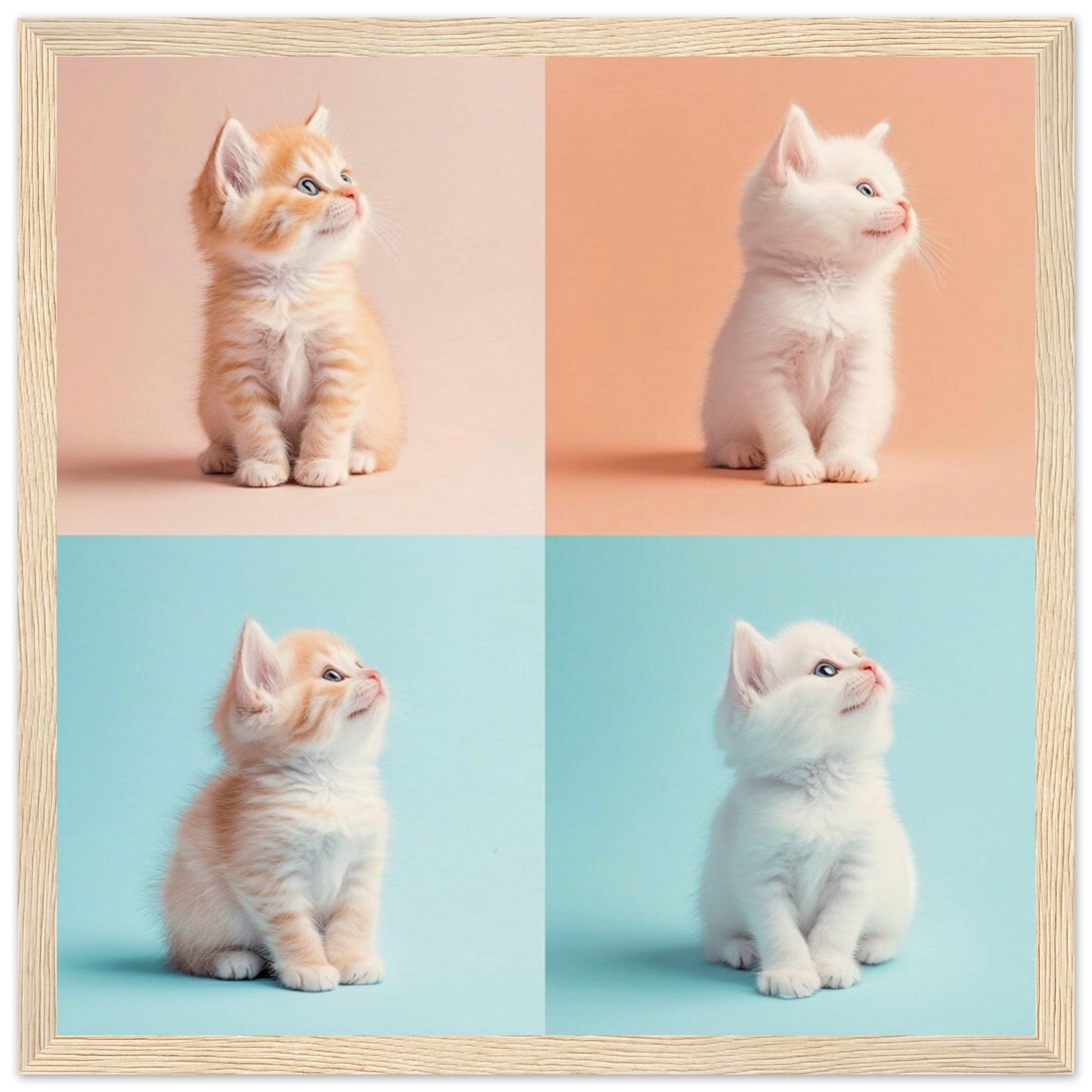 Kitten Cutie Quartet - Lovely Art House