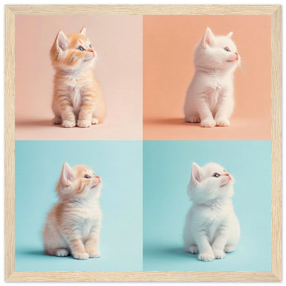 Kitten Cutie Quartet - Lovely Art House