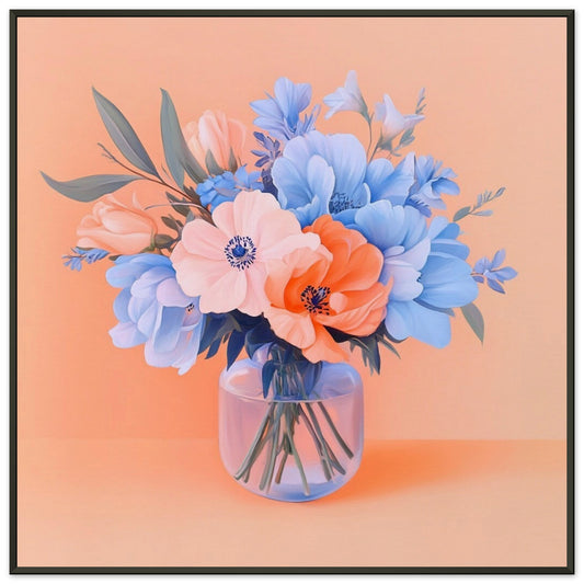 Color Splash Blooms - Lovely Art House