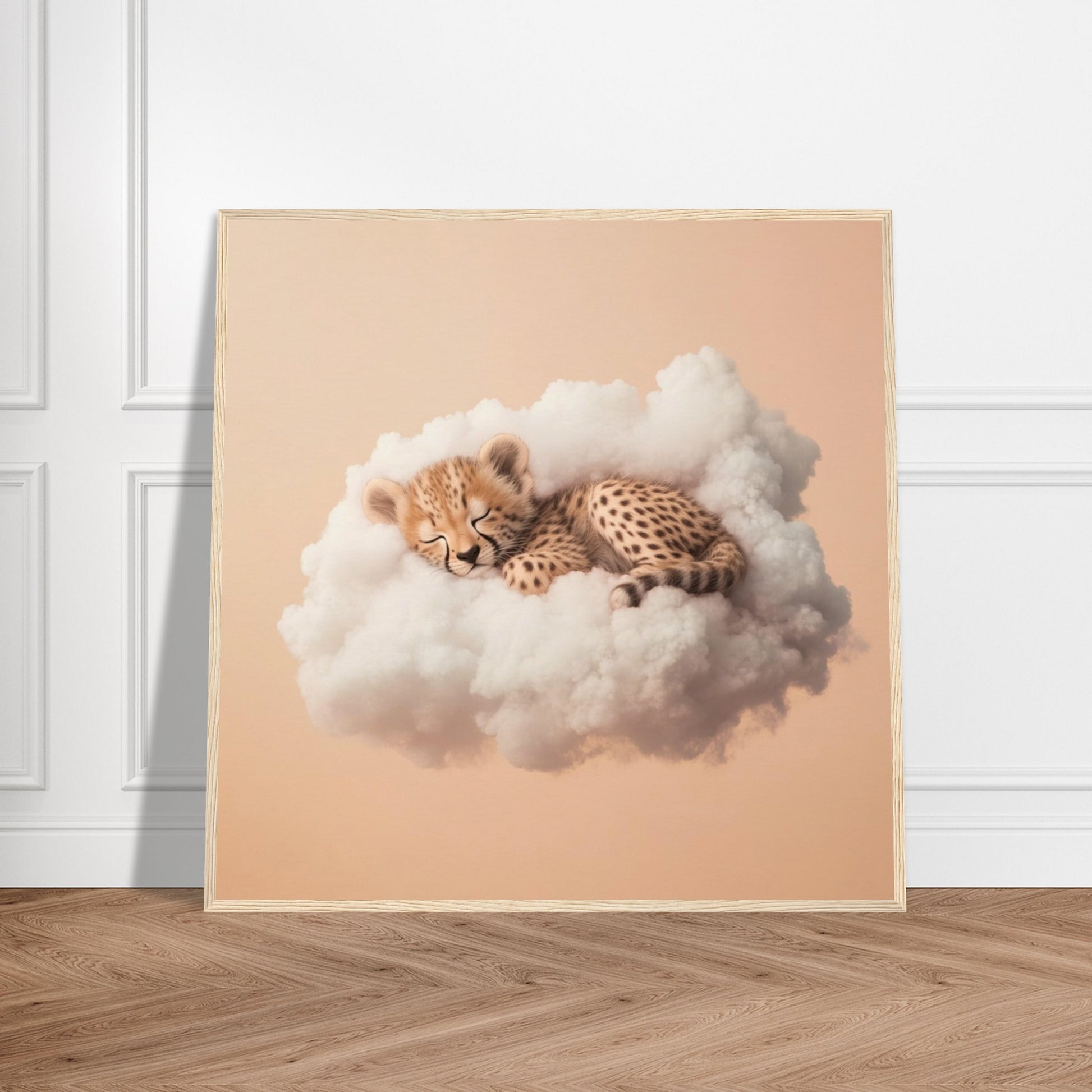 Dreamy Cheetah Snooze - Lovely Art House