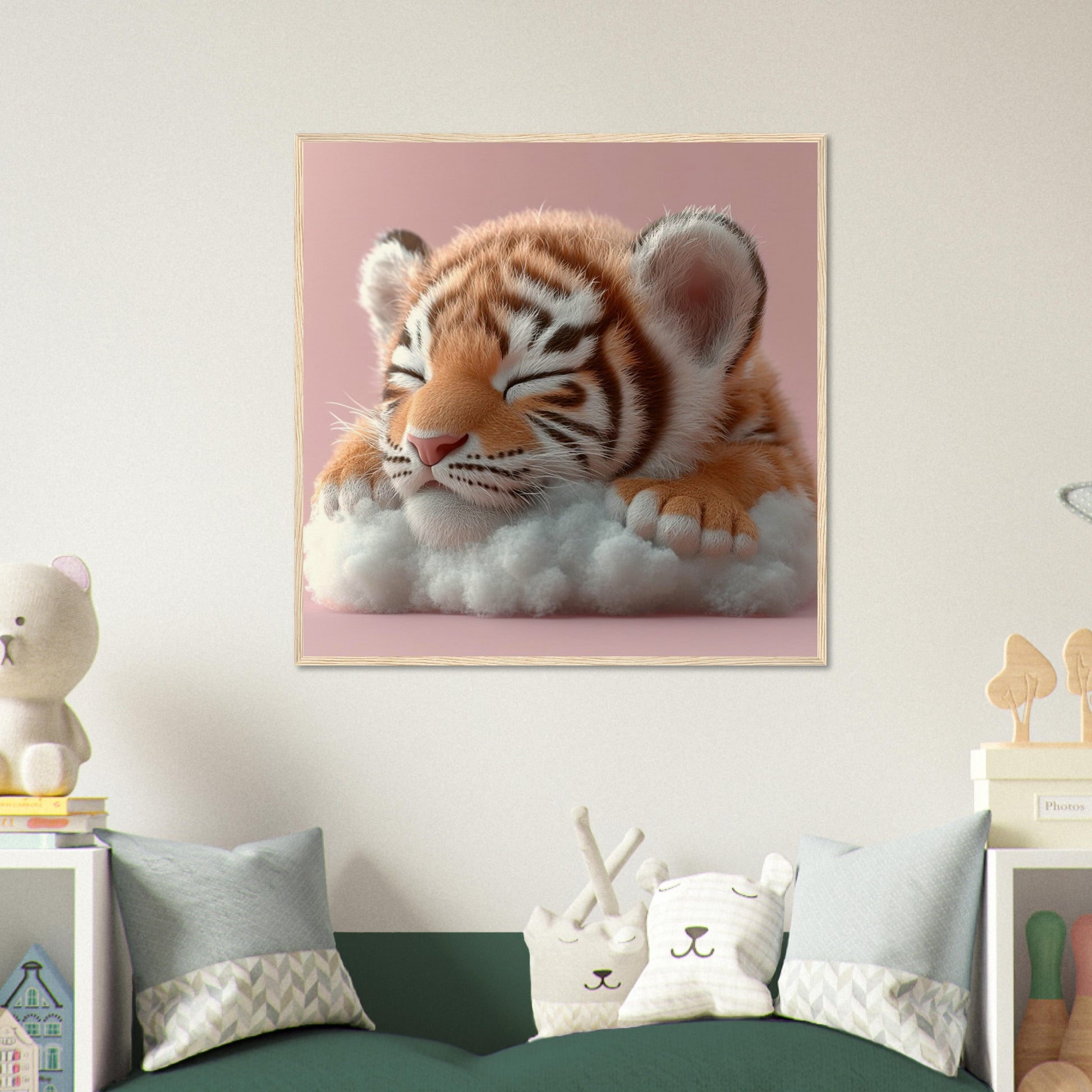 Tiger Cub Naptime - Lovely Art House
