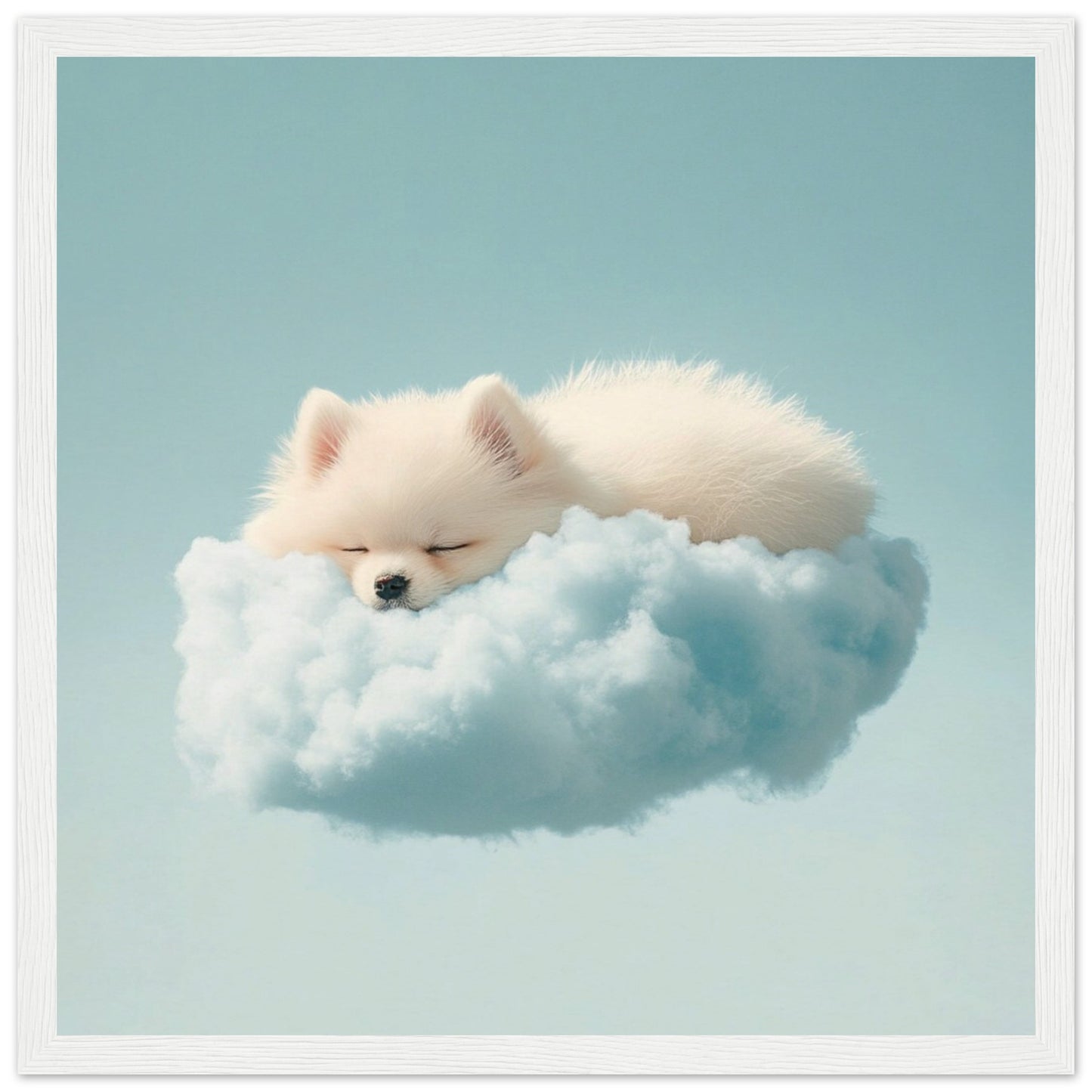 Dreamy Pomeranian Naps - Lovely Art House