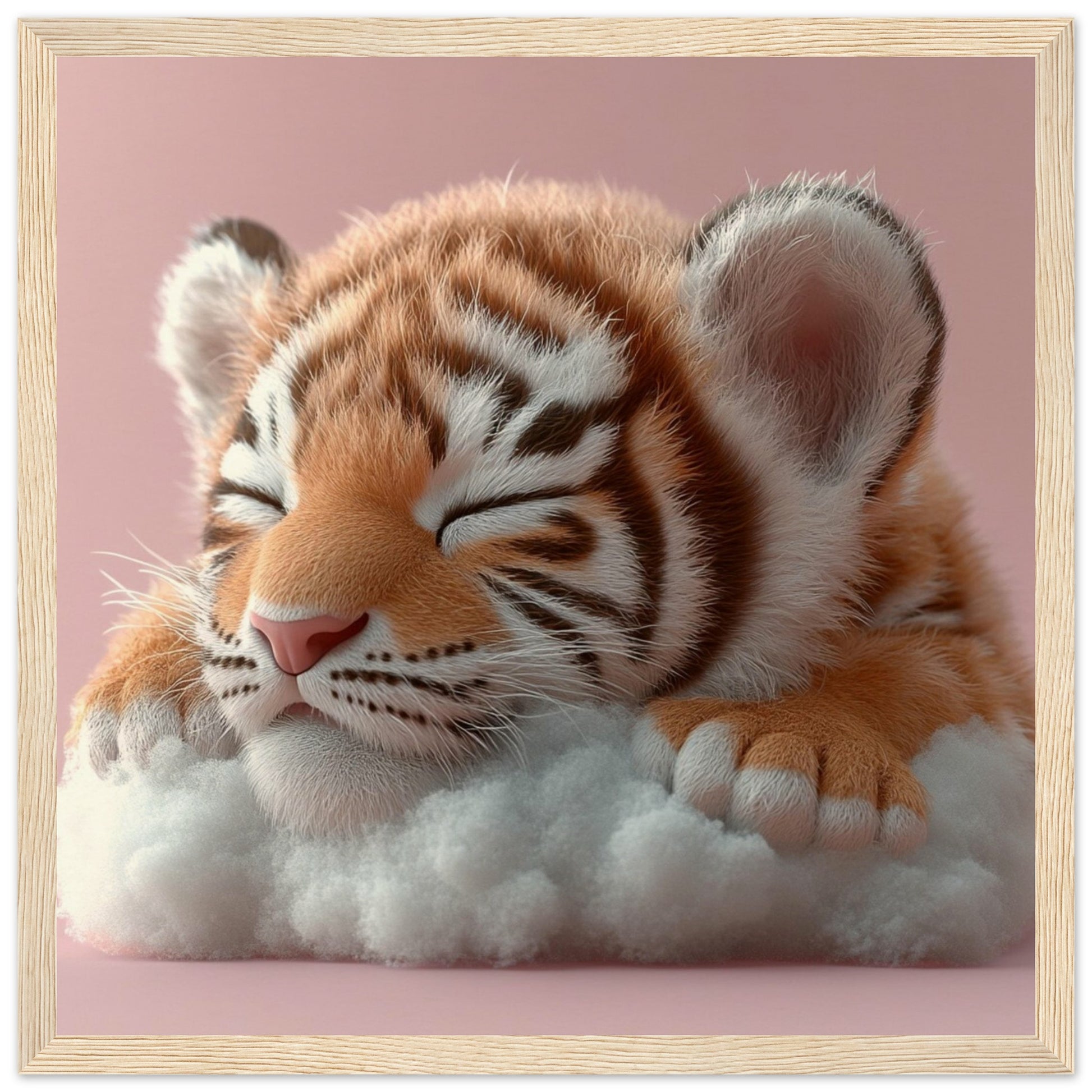 Tiger Cub Naptime - Lovely Art House