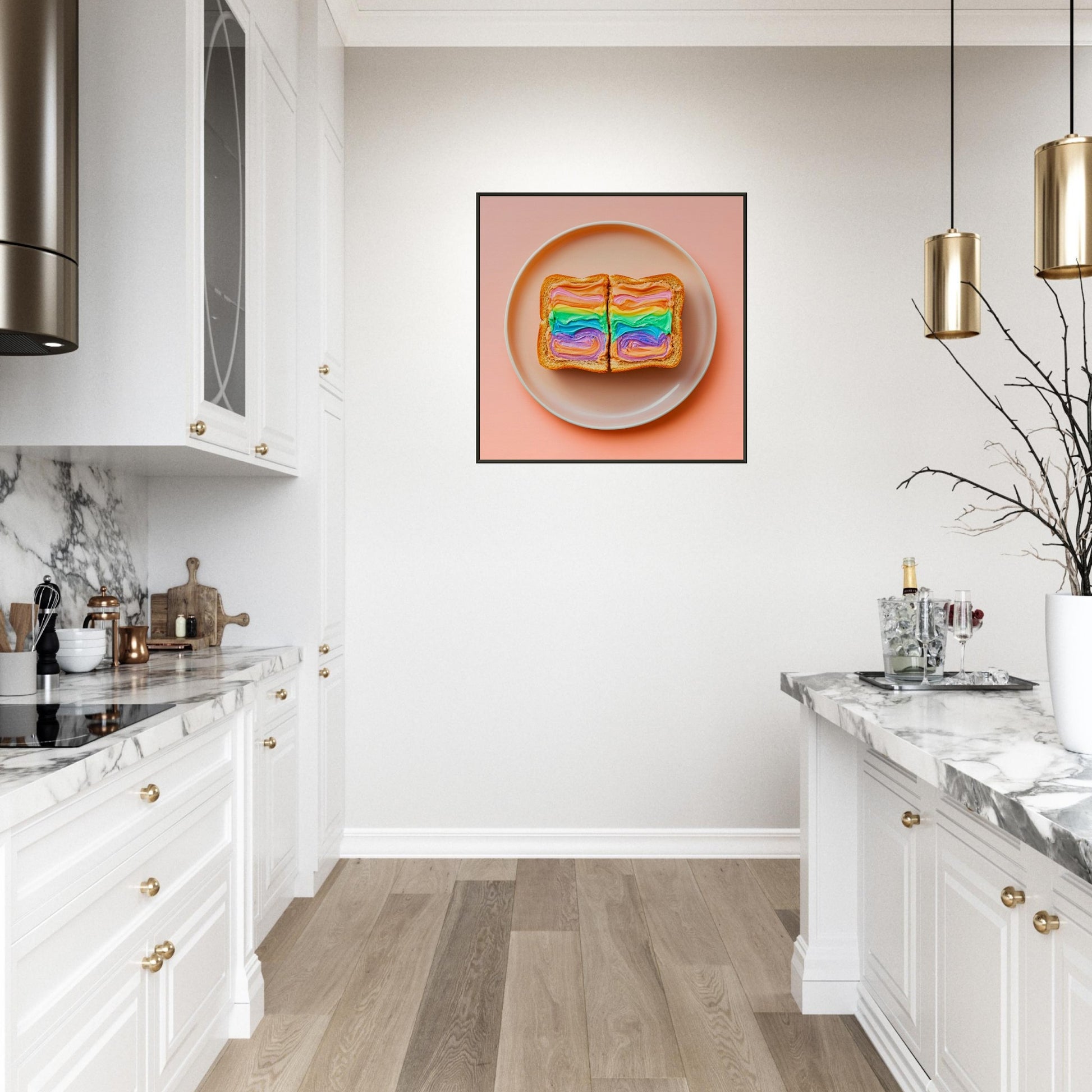 Rainbow Toast Magic - Lovely Art House