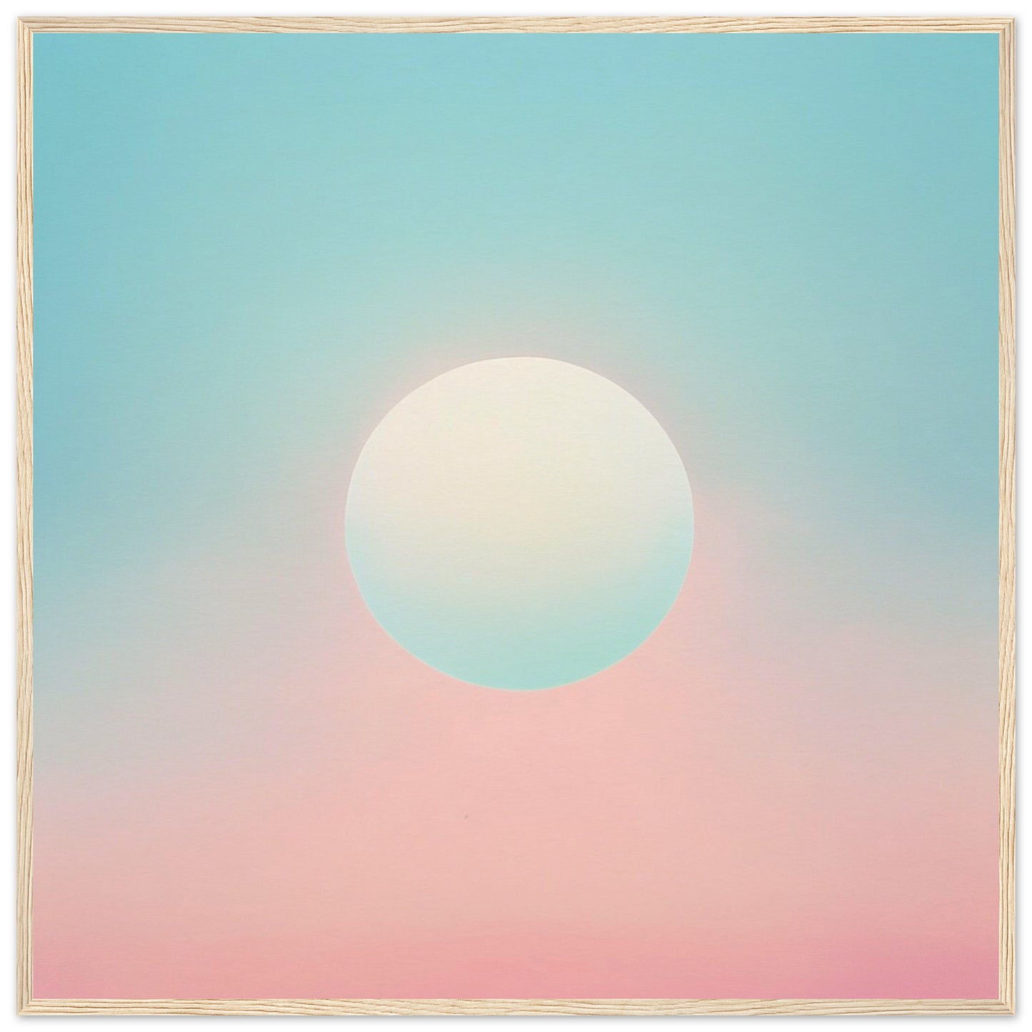 Serene Sunset Glow - Lovely Art House