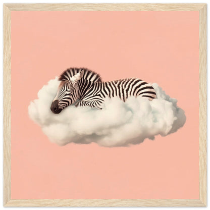 Zebra Snooze Cloud - Lovely Art House