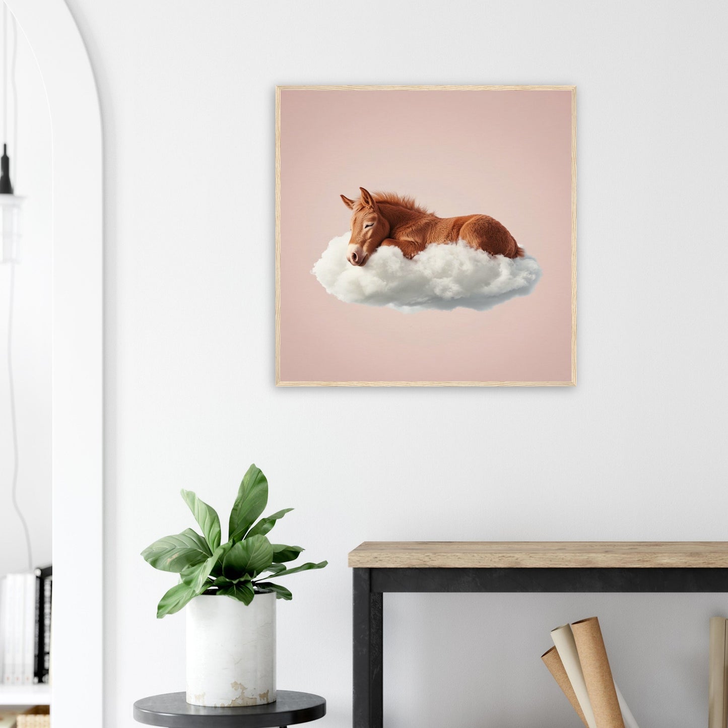 Sleepy Cloud Pony - Lovely Art House