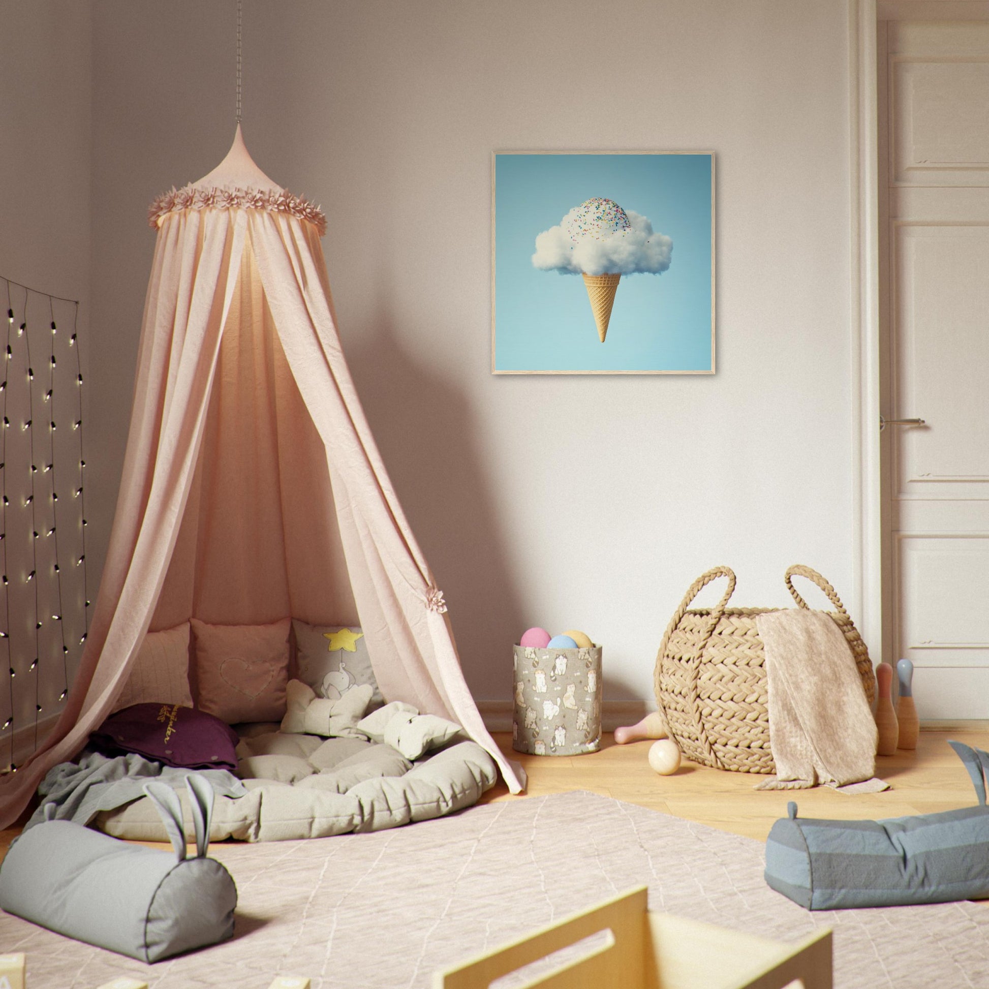 Sprinkle Dream Cone - Lovely Art House
