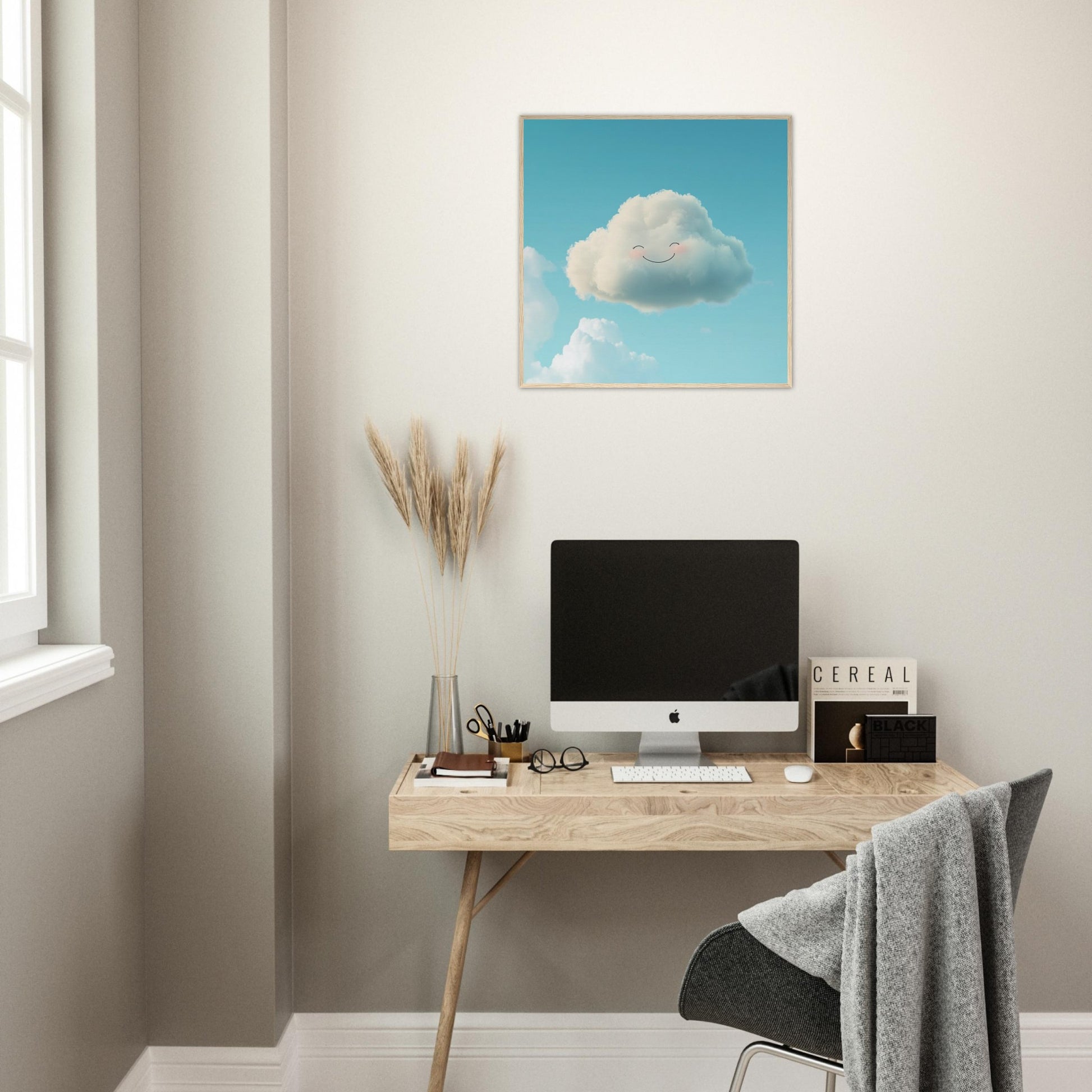 Happy Little Cloud - Lovely Art House