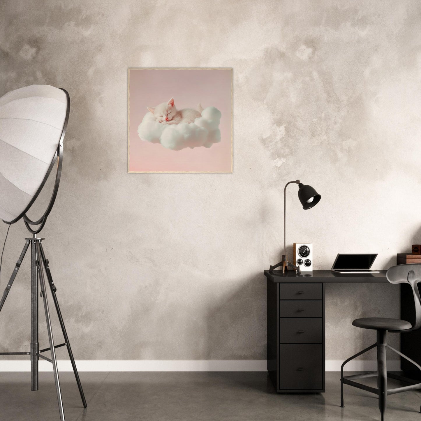Fluffy Cloud Kitten - Lovely Art House