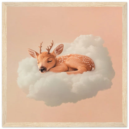 Fawn’s Cloudy Nap - Lovely Art House