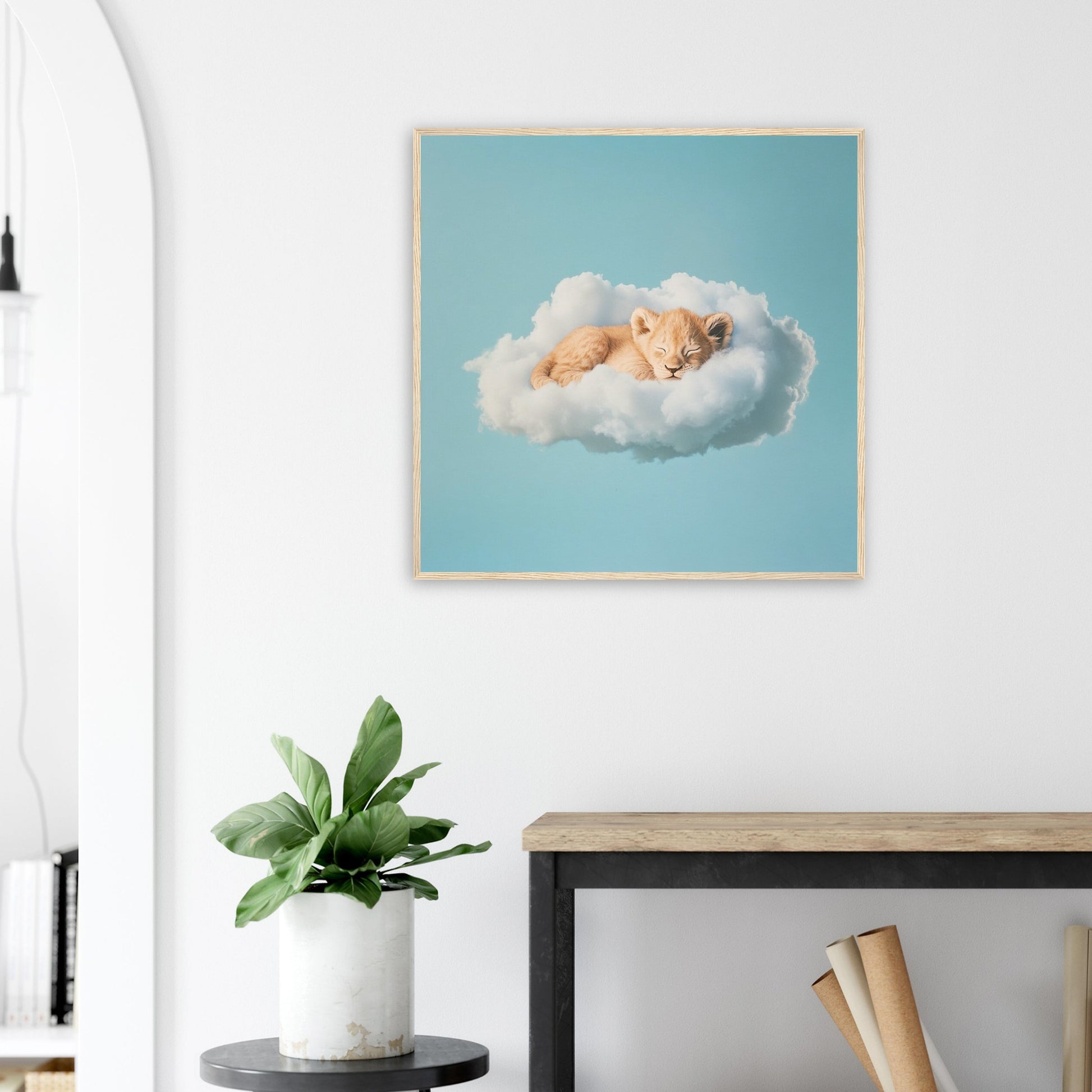Lion Cub Dreamland - Lovely Art House