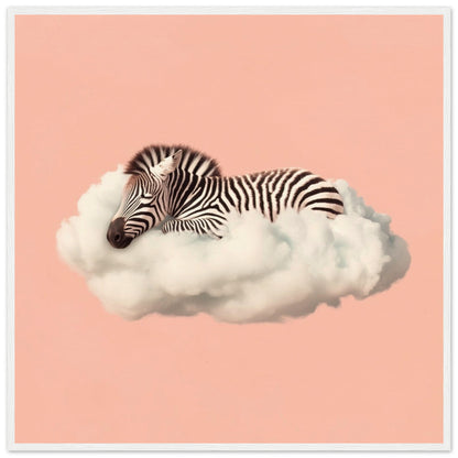 Zebra Snooze Cloud - Lovely Art House