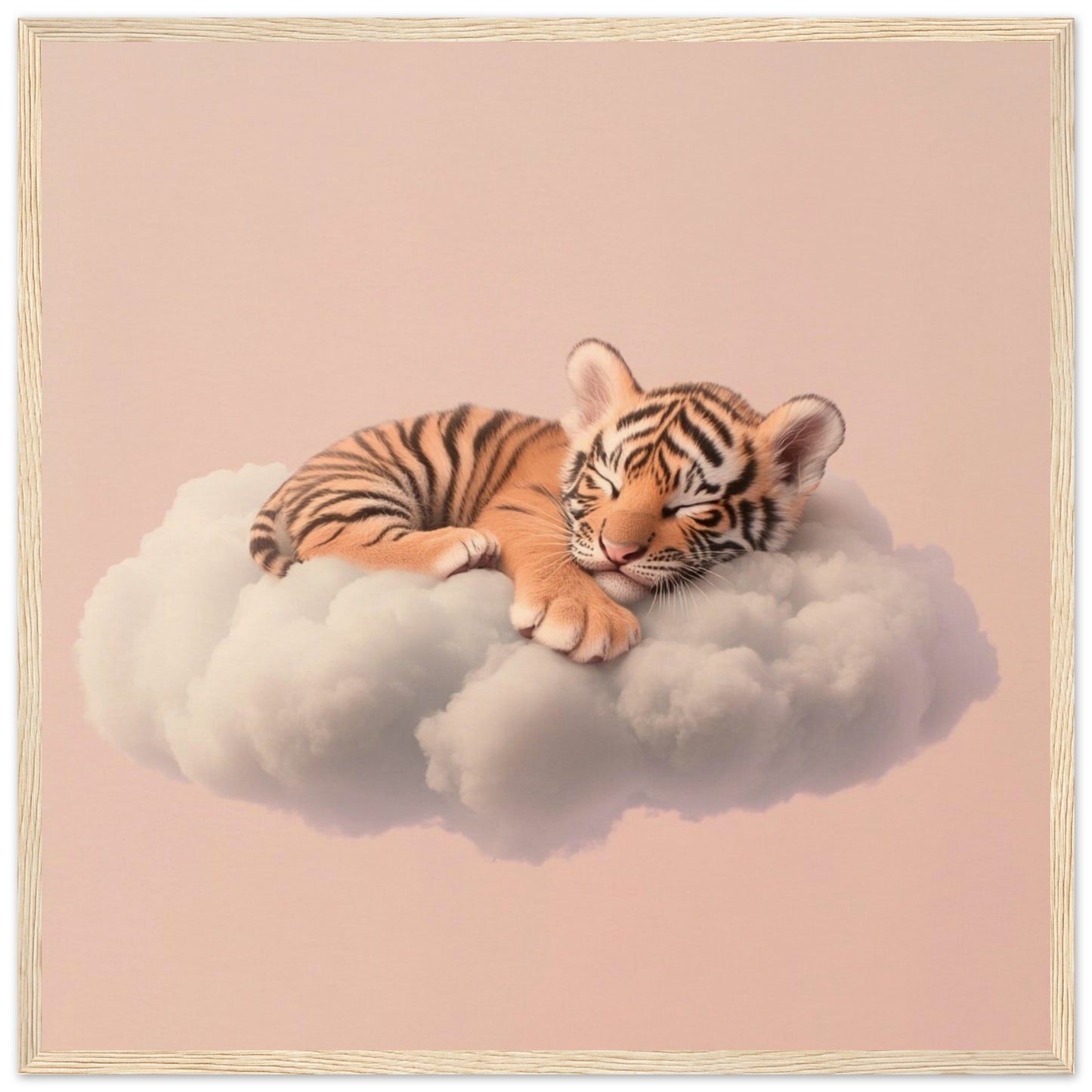 Dreamy Tiger Cub Snooze - Lovely Art House