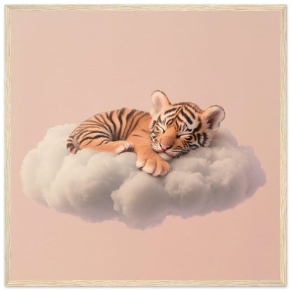 Dreamy Tiger Cub Snooze - Lovely Art House