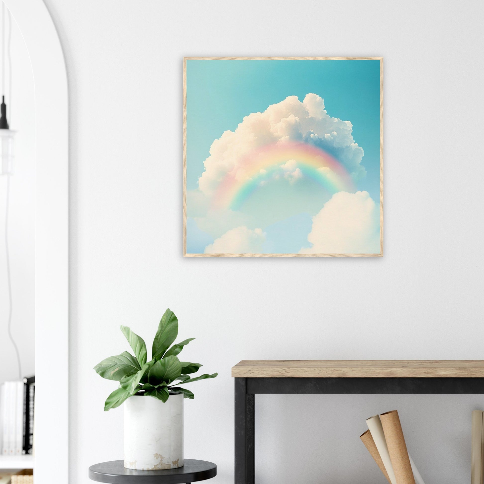 Rainbow Dreamscape Bliss - Lovely Art House