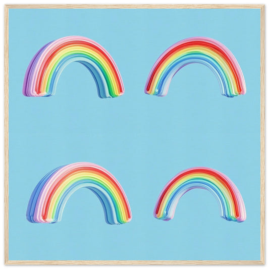 Floating Rainbow Dreams - Lovely Art House