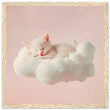 Fluffy Cloud Kitten - Lovely Art House