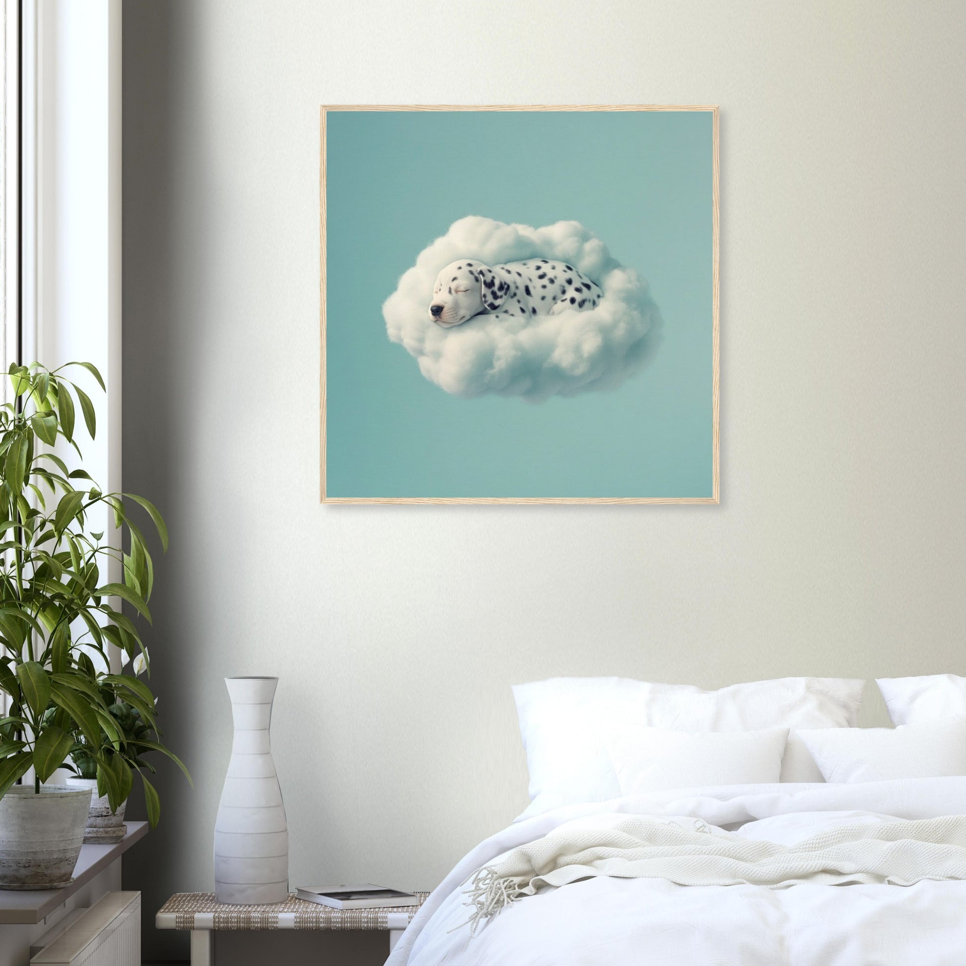 Dreamy Dalmatian Nap - Lovely Art House