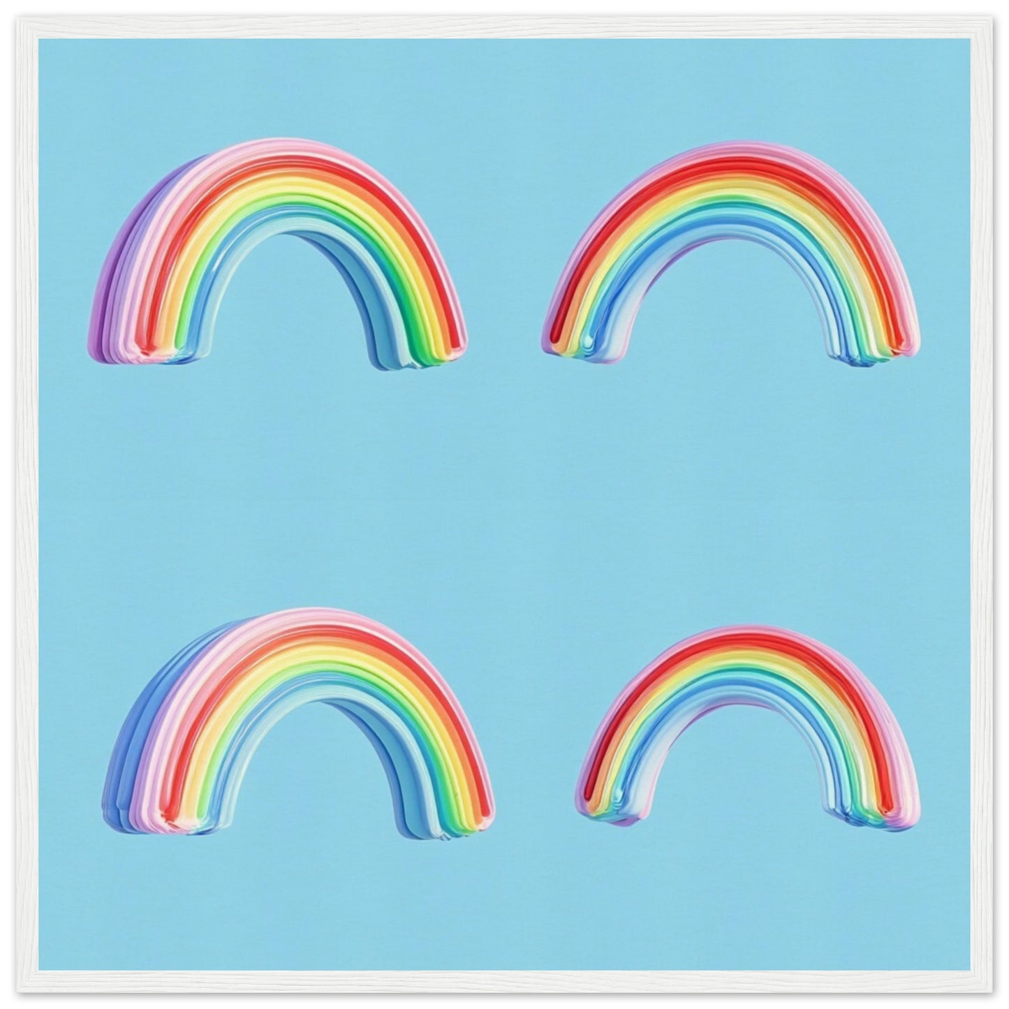 Floating Rainbow Dreams - Lovely Art House