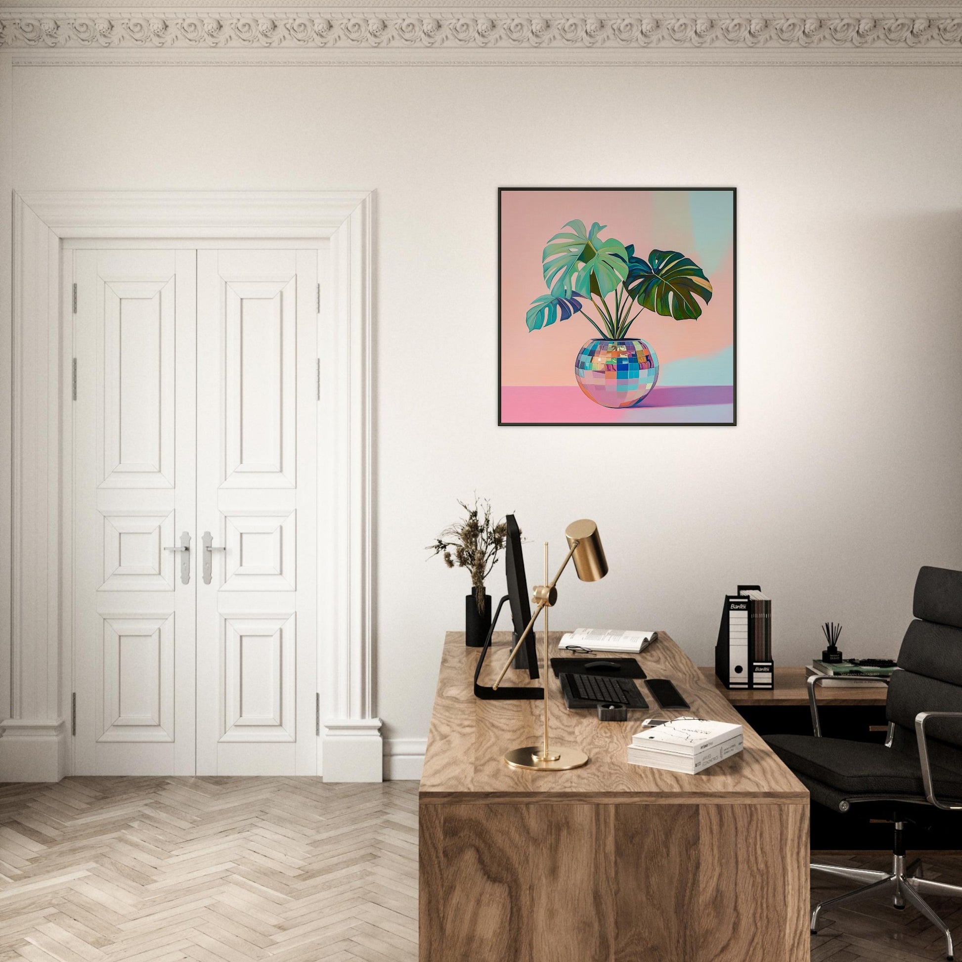 Monstera Disco Dream - Lovely Art House