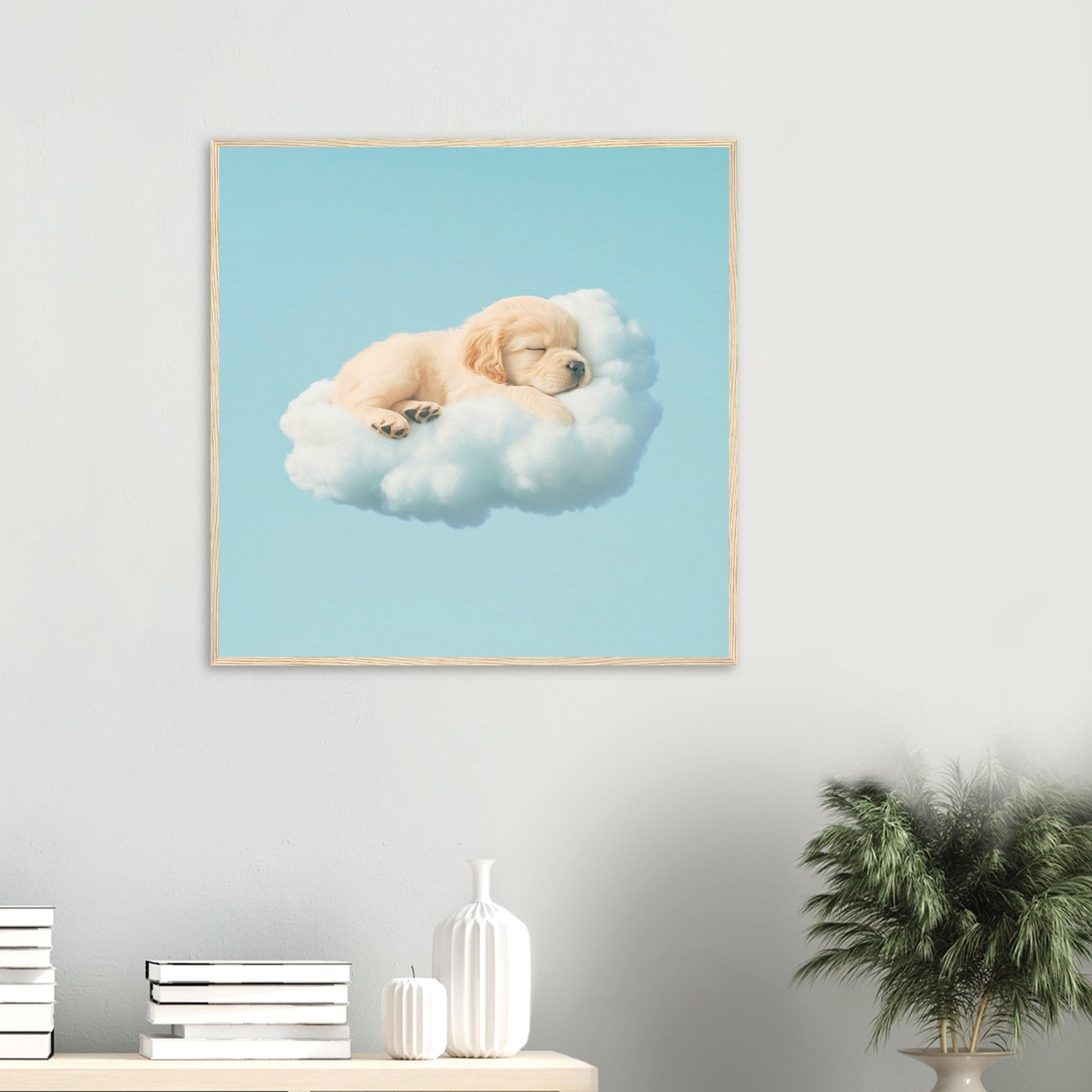 Dreamy Golden Snooze - Lovely Art House