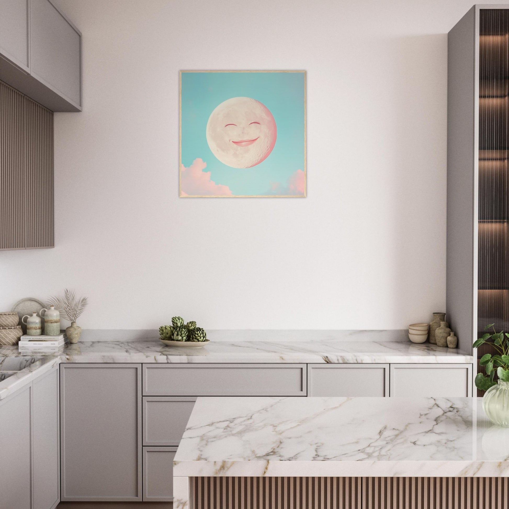 Smiling Moonbeam Magic - Lovely Art House