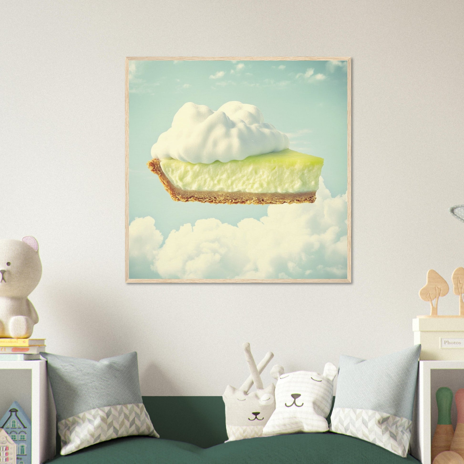 Key Lime Dreamscape - Lovely Art House