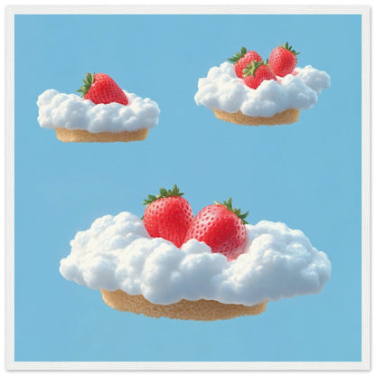 Strawberry Shortcake Clouds - Lovely Art House