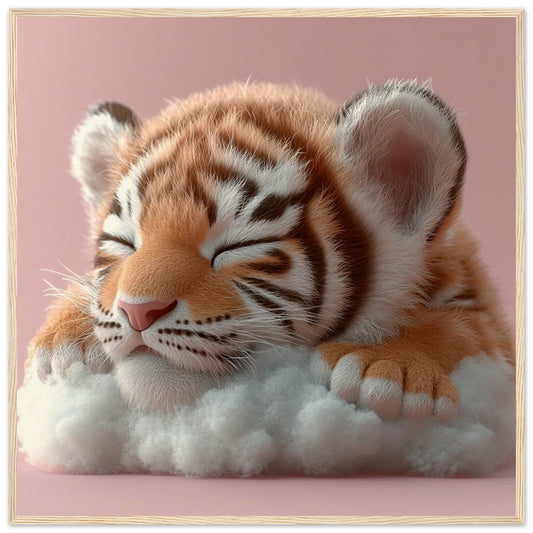 Tiger Cub Naptime - Lovely Art House
