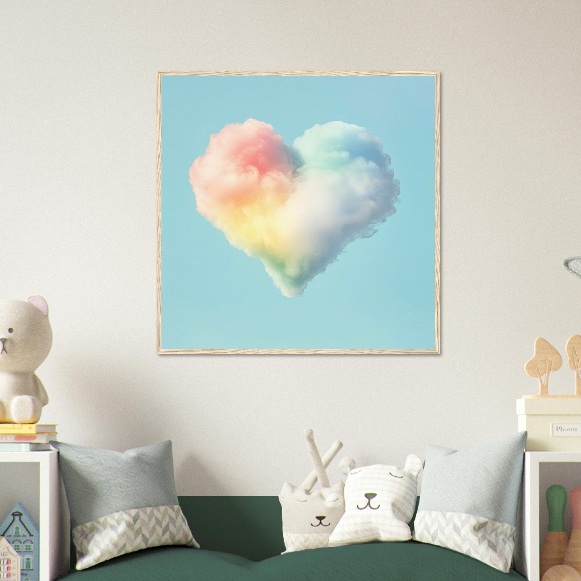 Heart of Cotton Candy - Lovely Art House