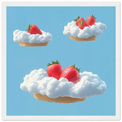 Strawberry Shortcake Clouds - Lovely Art House