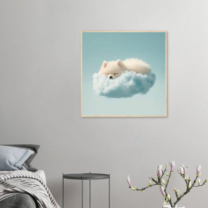 Dreamy Pomeranian Naps - Lovely Art House