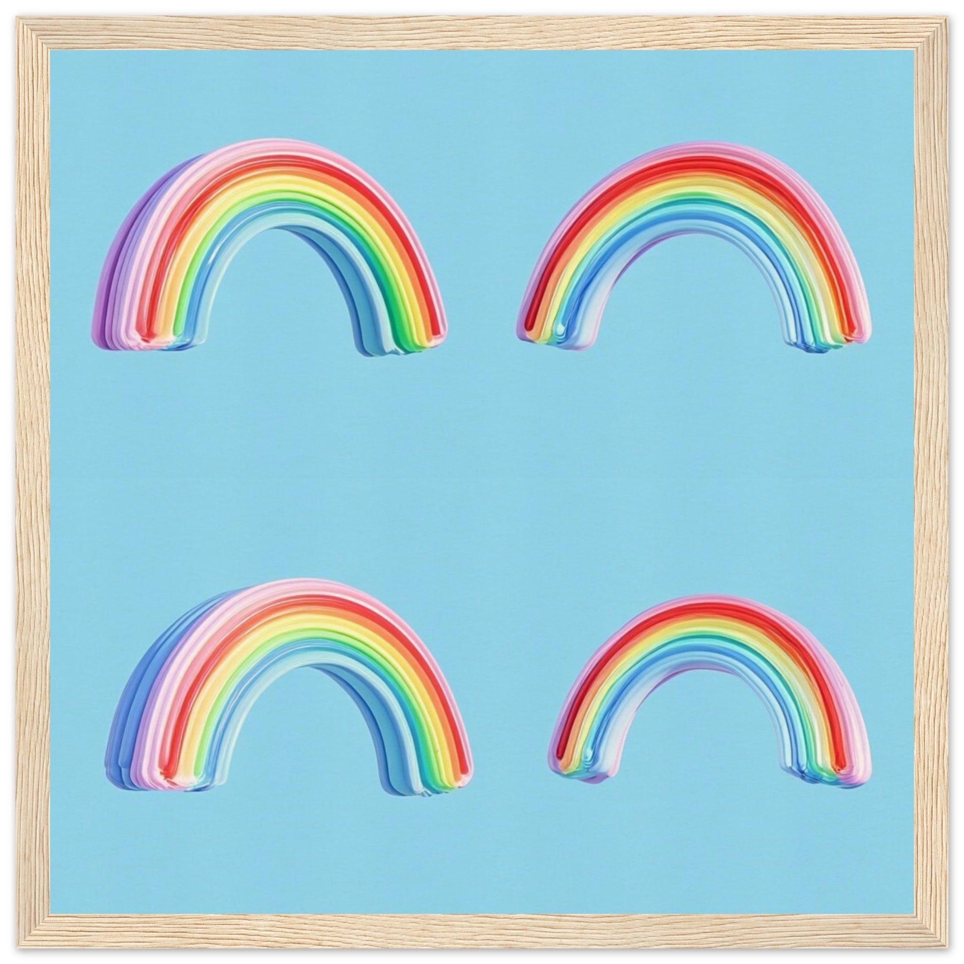Floating Rainbow Dreams - Lovely Art House