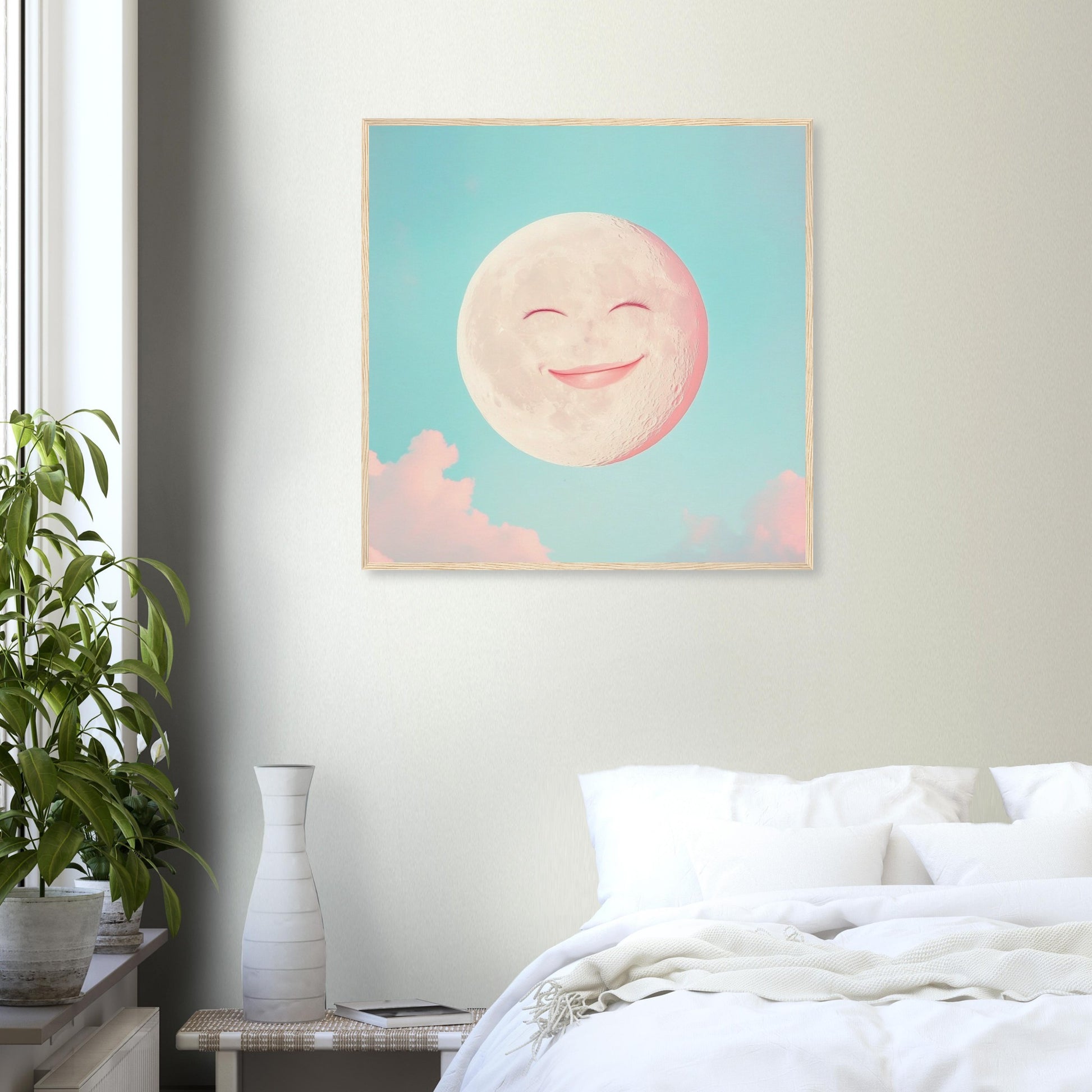 Smiling Moonbeam Magic - Lovely Art House