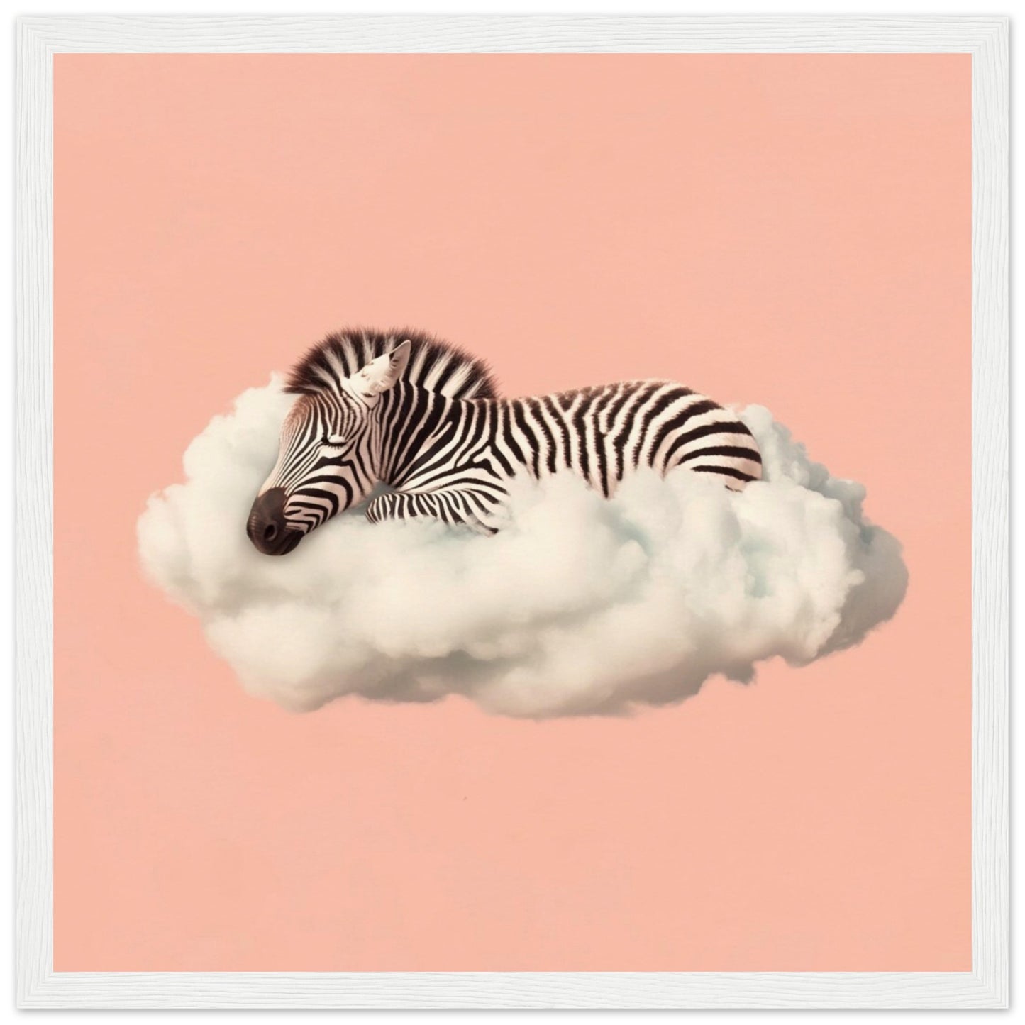 Zebra Snooze Cloud - Lovely Art House