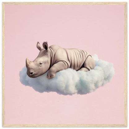 Rhino Dream Cloud - Lovely Art House