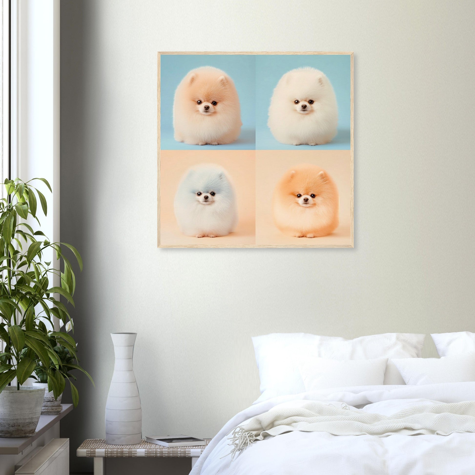 Fluffy Pomeranian Cuties - Lovely Art House