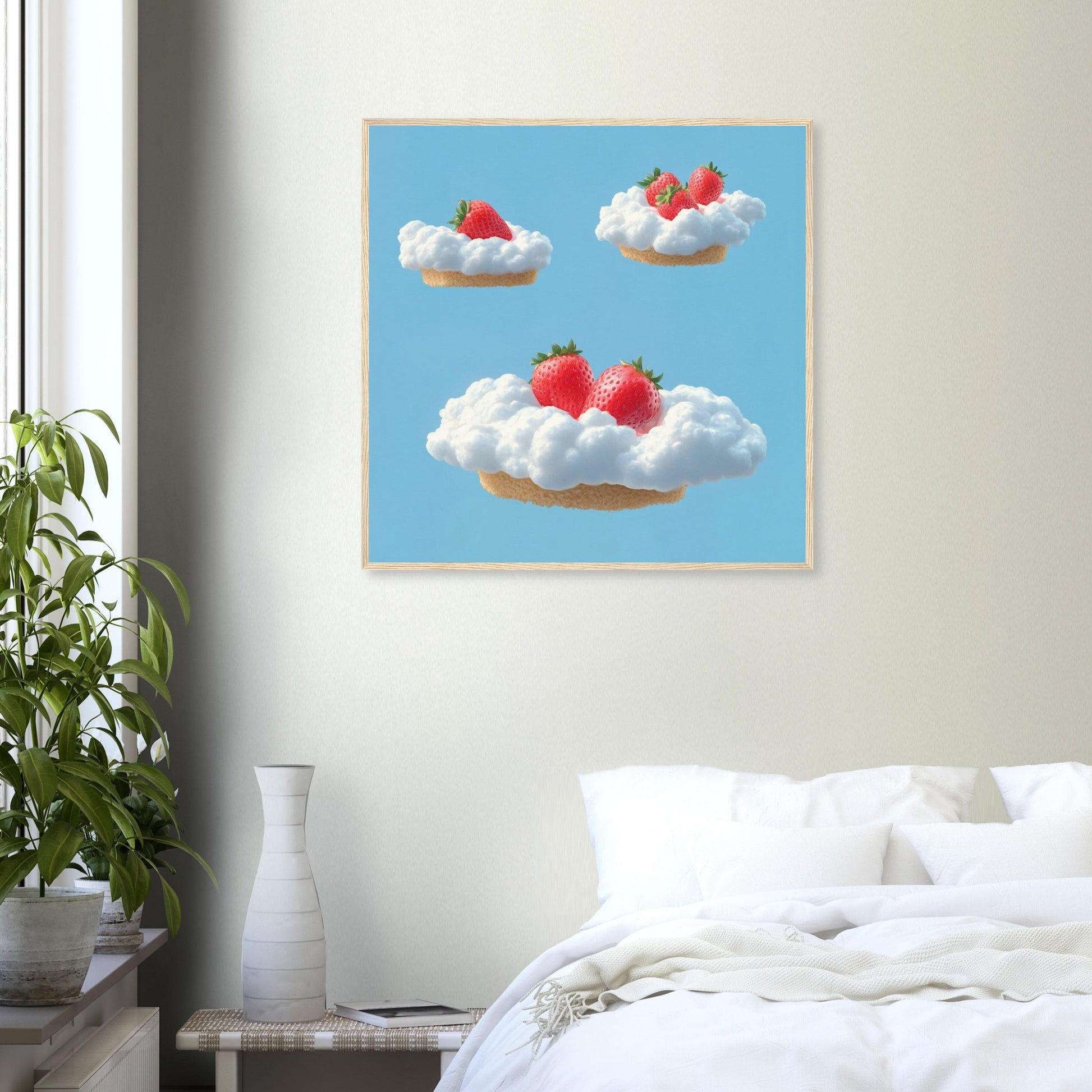 Strawberry Shortcake Clouds - Lovely Art House