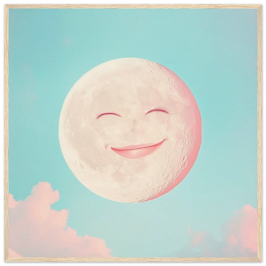 Smiling Moonbeam Magic - Lovely Art House