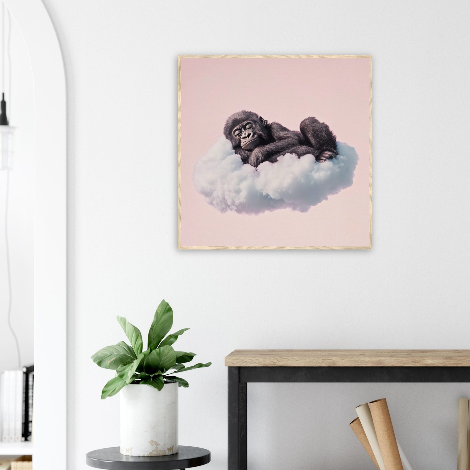 Gorilla Nap Goals - Lovely Art House